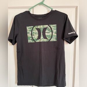 Boys large Hurley t-shirt. Hawaiian camo.